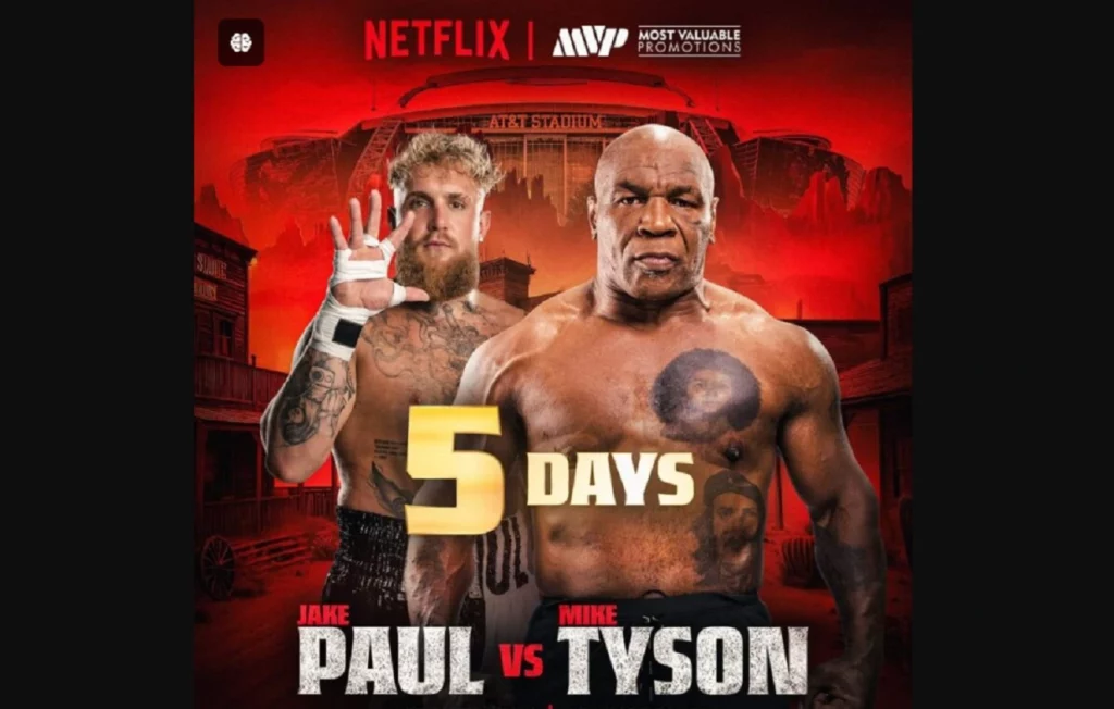 Boxe: « Je suis un tueur né », Mike Tyson à Paul Jake avant le choc des gladiateurs