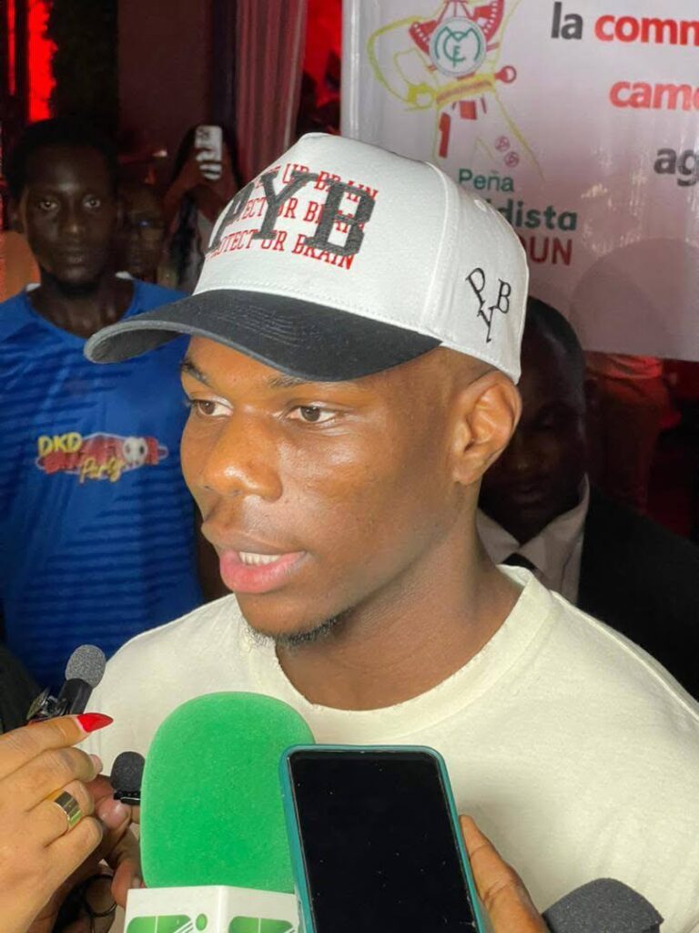 Aurélien Tchouameni est au Cameroun pour les fêtes de fin d'année