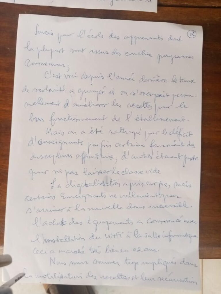 Cameroun: LE PROVISEUR DU LYCÉE DE NGUELEMENDOUGA RETROUVÉ PENDU LAISSANT UNE LETTRE DANS LAQUELLE IL DÉNONCE LE SYSTÈME ÉDUCATIF