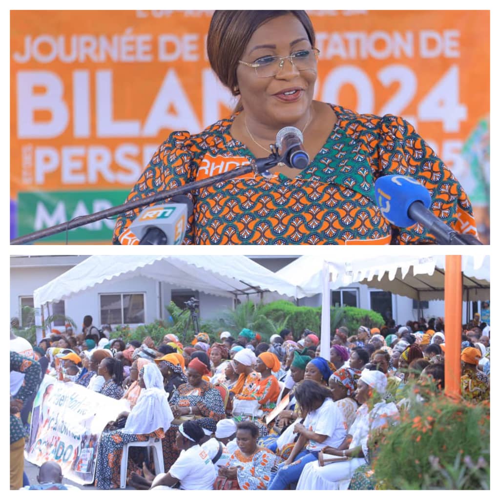 Côte d'Ivoire/ UF-RHDP : Arlette Badou Badou célébrée.‎