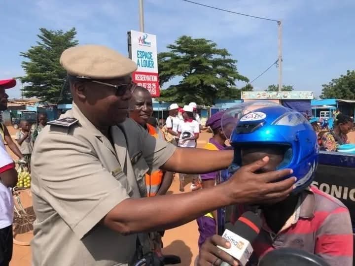 Burkina Faso/Sécurité routière : Port de Casque, la vie des usagers de la route en dépend