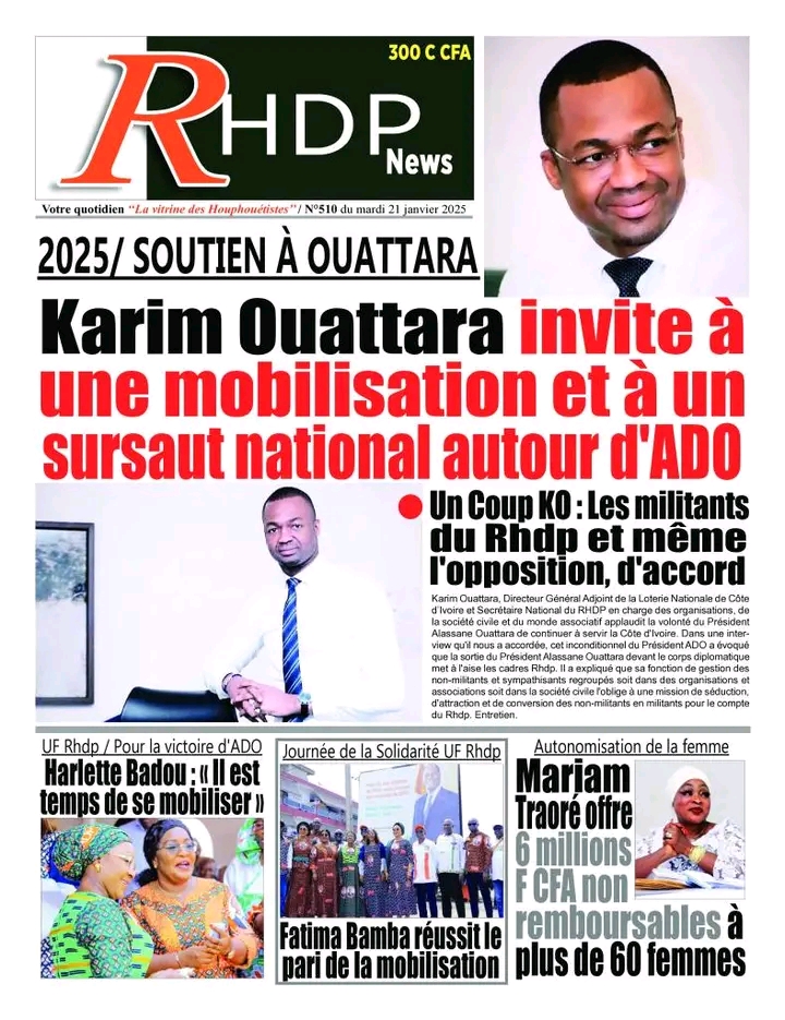 Côte d'Ivoire / Revue des Titres : " LE GROUPE PARLEMENTAIRE DU PDCI EXIGE UNE REFORME PROFONDE DU PROCESSUS ELECTORALE ".
