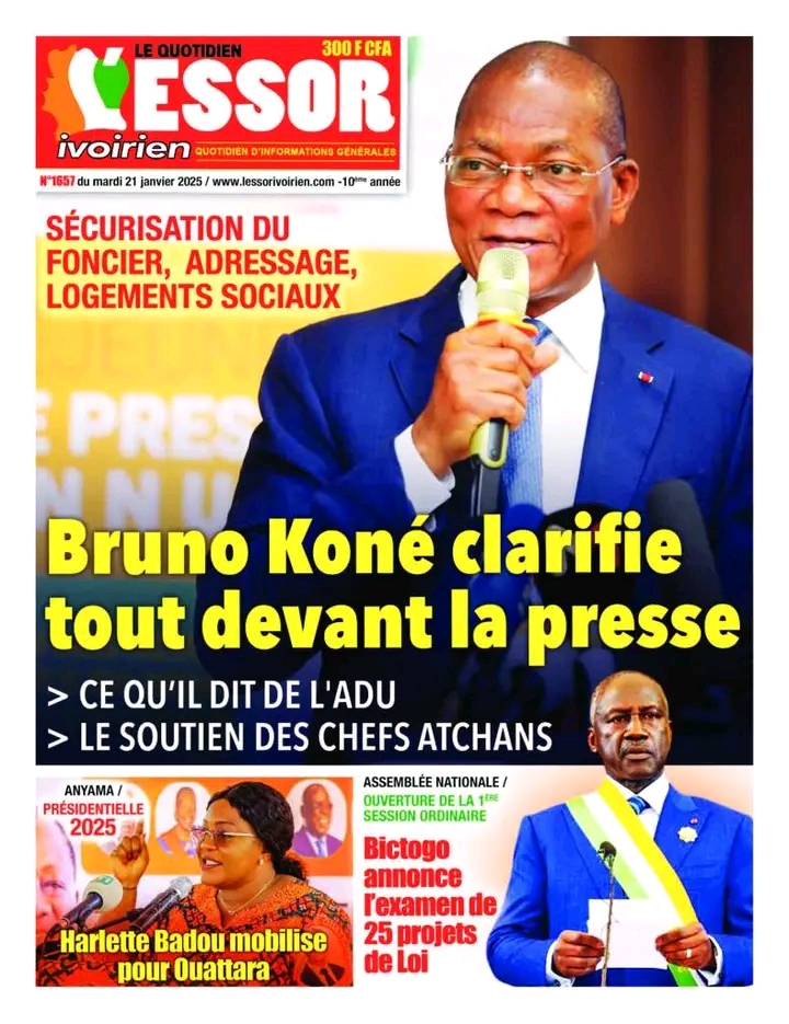 Côte d'Ivoire / Revue des Titres : " LE GROUPE PARLEMENTAIRE DU PDCI EXIGE UNE REFORME PROFONDE DU PROCESSUS ELECTORALE ".