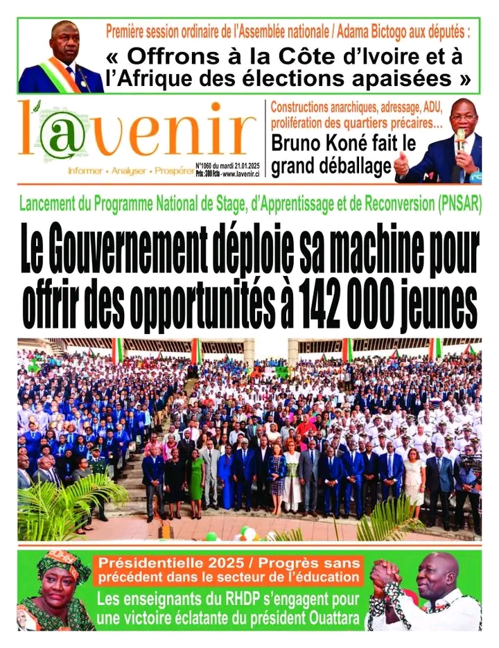 Côte d'Ivoire / Revue des Titres : " LE GROUPE PARLEMENTAIRE DU PDCI EXIGE UNE REFORME PROFONDE DU PROCESSUS ELECTORALE ".