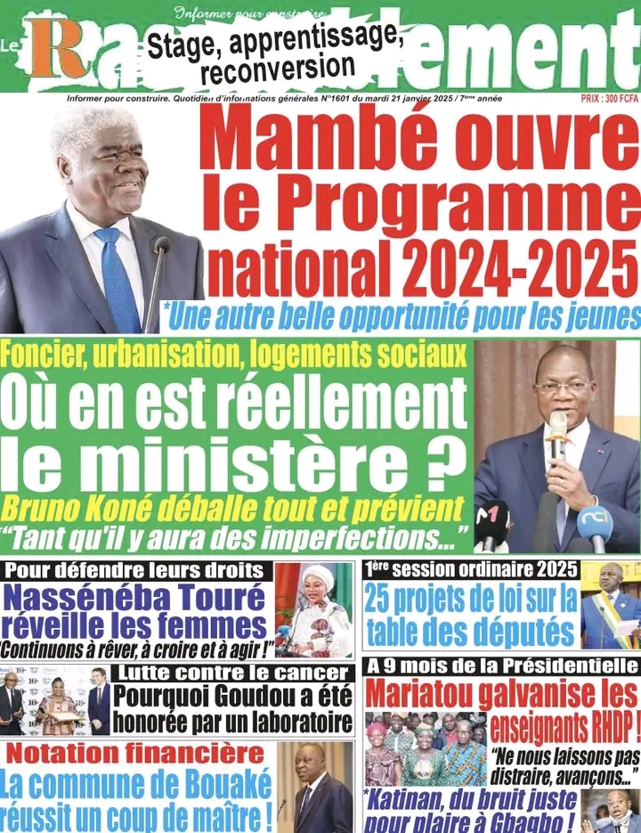Côte d'Ivoire / Revue des Titres : " LE GROUPE PARLEMENTAIRE DU PDCI EXIGE UNE REFORME PROFONDE DU PROCESSUS ELECTORALE ".