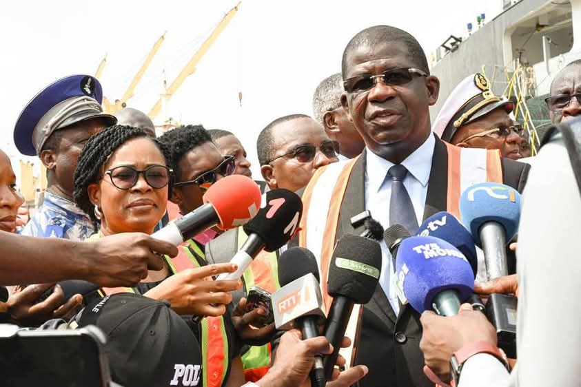 CÔTE D'IVOIRE : LA CARGAISON DU NAVIRE ZIMRIDA A ÉTÉ INSPECTÉE PAR DES ...