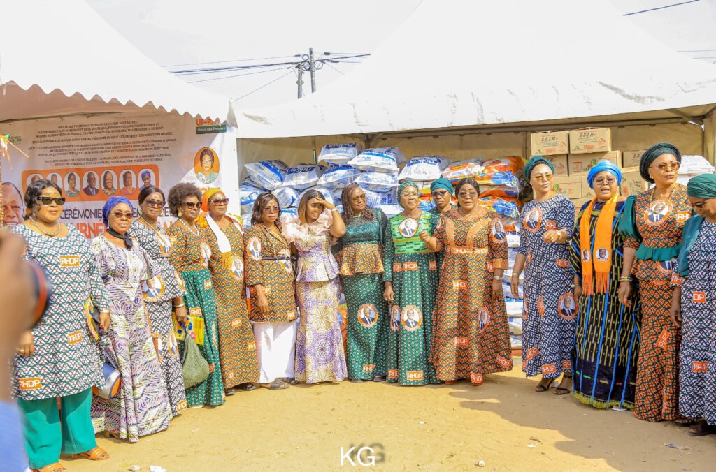 Côte d'Ivoire / Lancement de la journée nationale de la solidarité à Anyama : l'UF-RHDP honore ses Amazones.