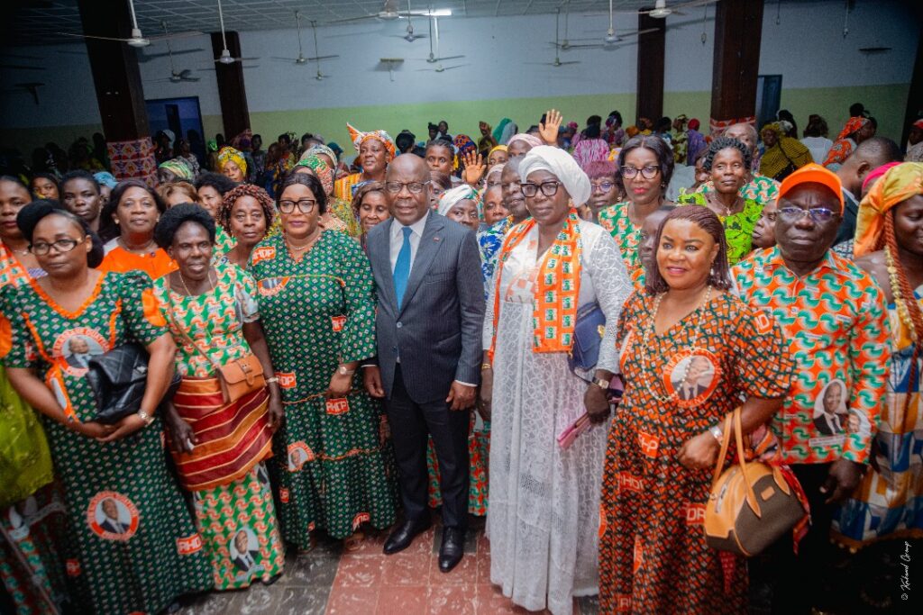 Côte d'Ivoire / UF-RHDP : Harlette Badou appelle à l'unité et à l'engagement des femmes dans l'Agneby-Tiassa.