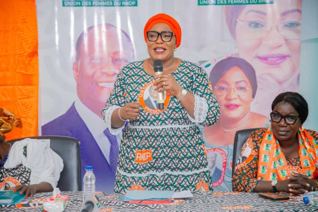 Côte d'Ivoire / Tournée de remobilisation de l'UF-RHDP : Les Femmes de Taabo et Tiassalé réaffirment leurs fidélités au RHDP