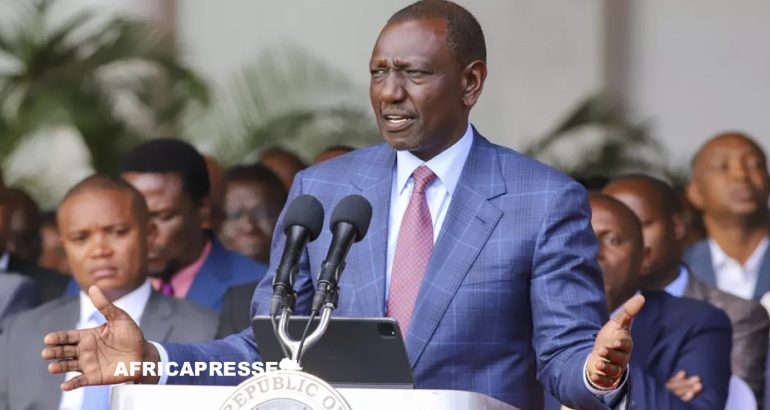 La crise en RDC inquiète le président kenyan William Ruto