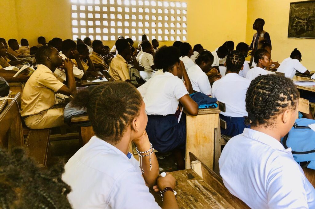 Côte d'Ivoire / Groupe Saint Cyr : Les élèves unis autour des valeurs de citoyenneté.