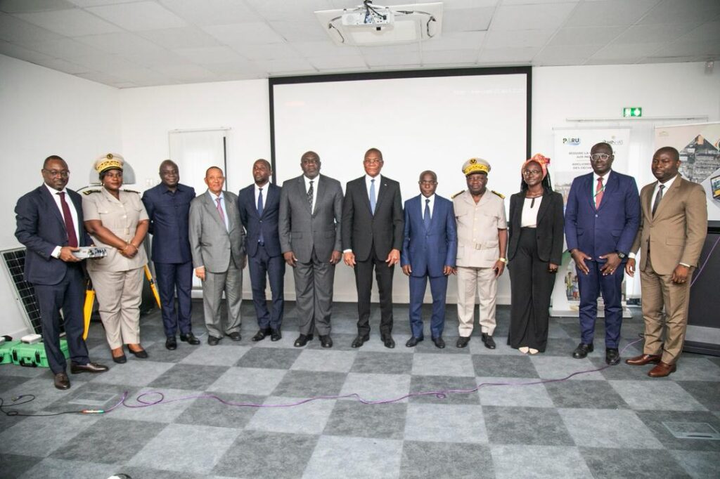 ‎‎Renforcement du SIGFU / Centre de production d'Abidjan : Des équipements de géo-positionnement remis ‎‎