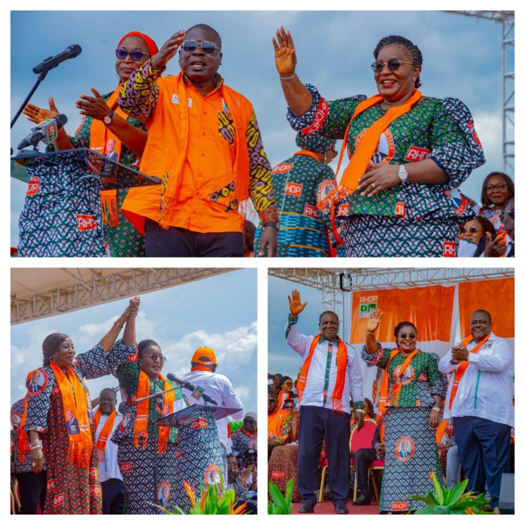 Cérémonie de la Grande Rentrée Politique des Femmes du RHDP : les cadres du parti délivrent des discours de haute portée
