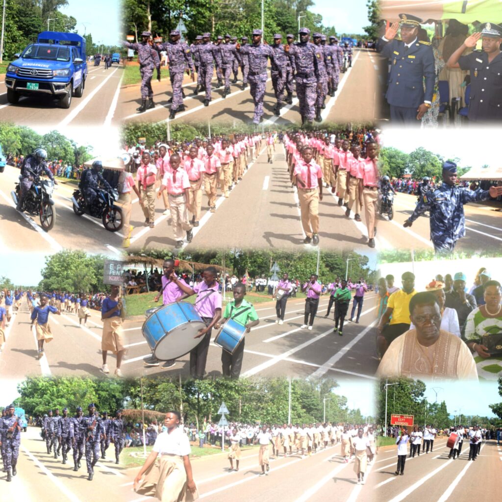 À Kougnohou, l’Akébou célèbre avec ferveur les 65 ans d’indépendance dans une ambiance d’unité et de gratitude nationale.