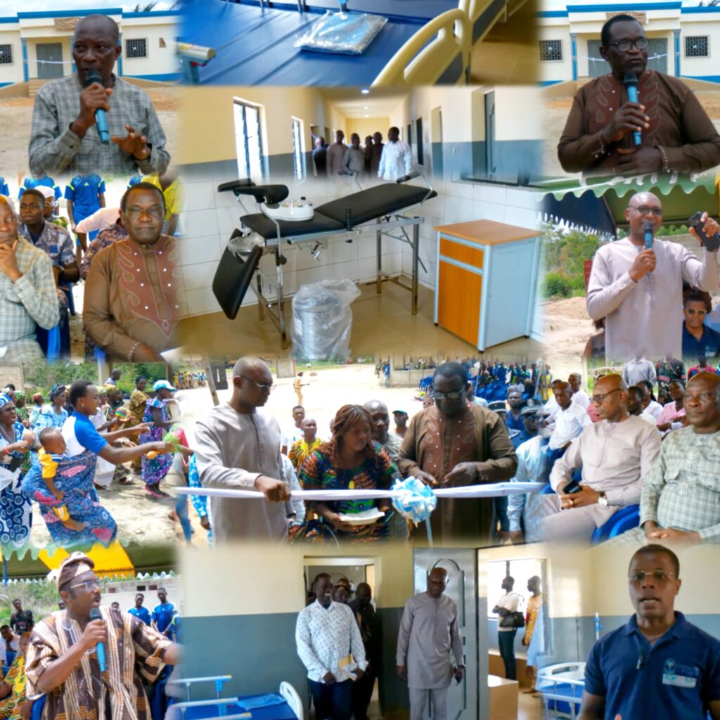 Togo/Amou 3 :Du sourire renouvelé aux lèvres des populations de Amou avec l’inauguration du CMS « Provvidenza d’Azafi ».