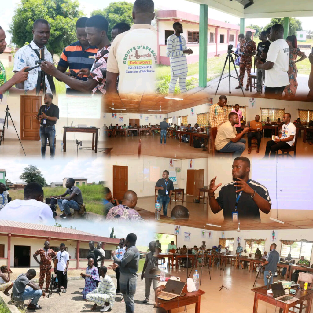 Togo : Les jeunes de Haho formés au journalisme mobile pour valoriser leurs initiatives locales