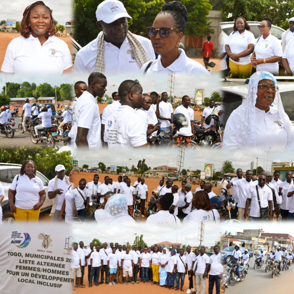 Municipales 2025 : Le REFELA-Togo lance une caravane pour propulser les femmes aux commandes des communes.