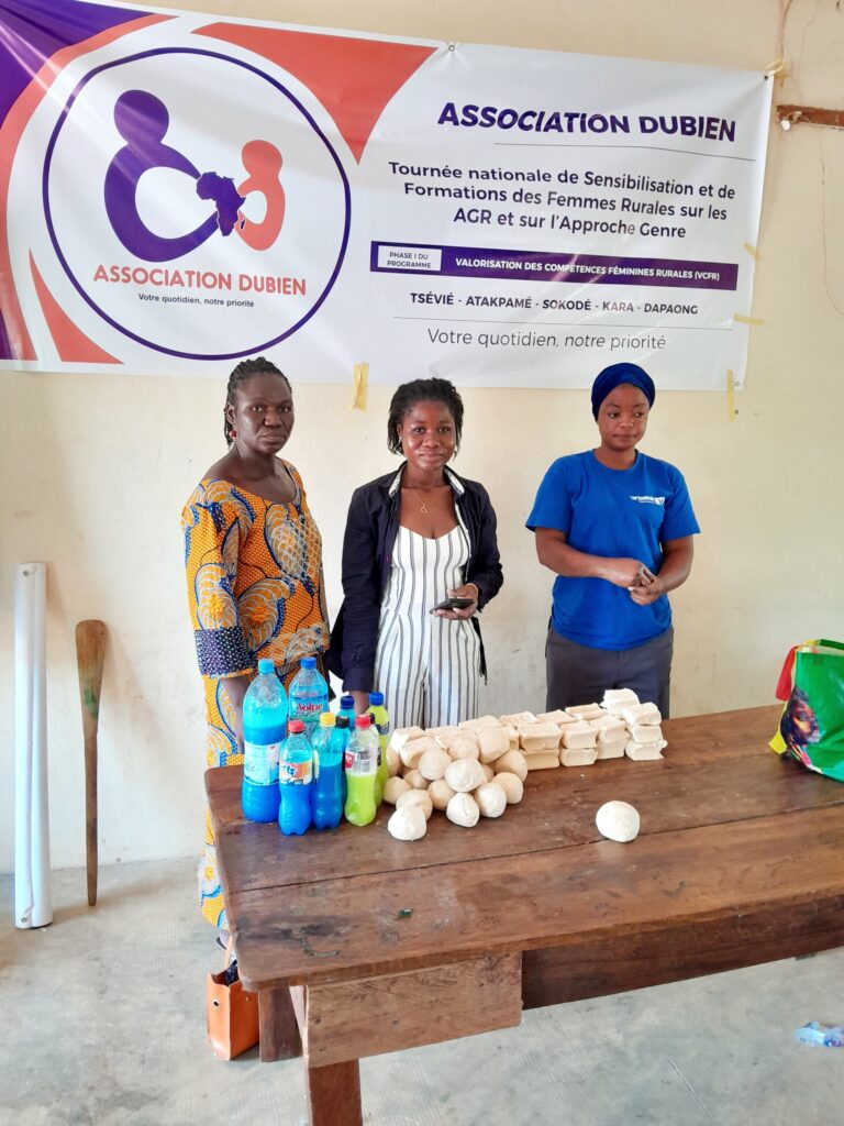 Togo / Mango : Les femmes rurales s’élèvent avec l’Association Dubien.