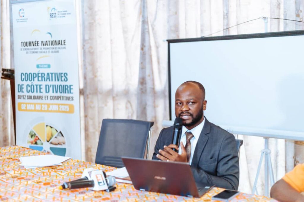 Développement durable/ Jules Gouhan ( Président du RIESS) aux Coopératives : « L'année 2025 a été décrétée par l'ONU comme celle des coopératives'' " Soyez donc plus solidaires pour être compétitifs, afin d'acquérir des marchés internationaux '»