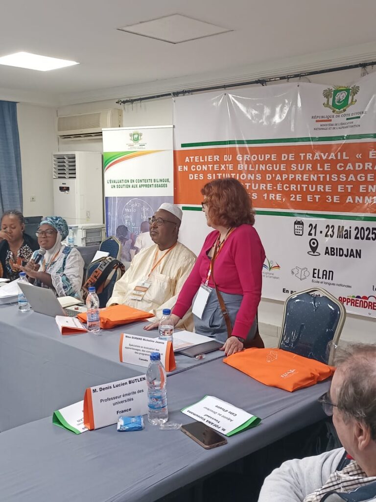 Clôture de l'atelier sur l'évaluation formative en contexte bilingue : un pas vers une éducation inclusive