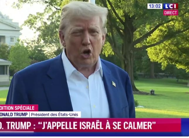 Tensions Iran-Israël : Trump dénonce une double violation du cessez-le-feu