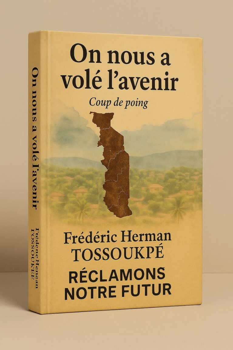« On nous a volé l’avenir » : une génération sacrifiée face au naufrage collectif Un cri lucide et implacable dans le récent livre de Frédéric Herman Tossoukpè