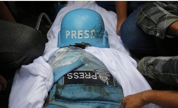 Gaza : Quatre journalistes palestiniens tués dans une frappe israélienne visant un hôpital