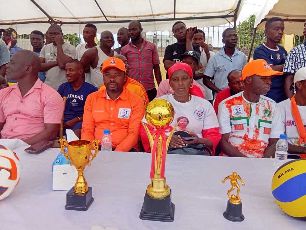 1ère édition du tournoi de la Paix / le Président Meité Daouda exhorte les jeunes à cultiver la cohésion à Akéikoi