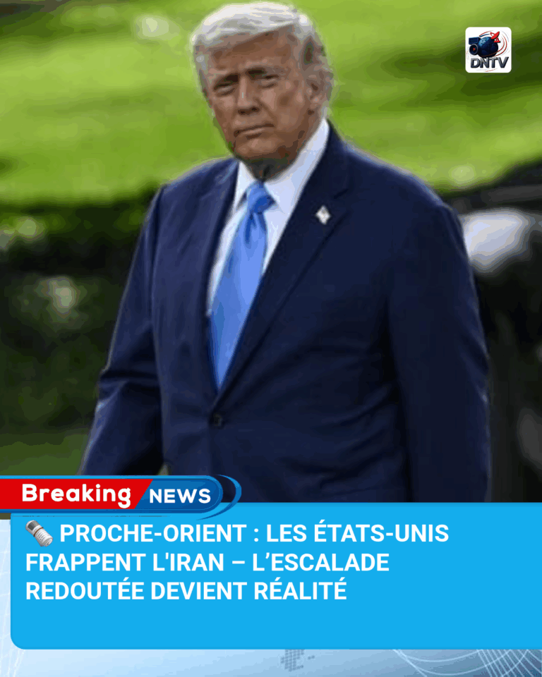 🗞 Proche-Orient : Les États-Unis frappent l'Iran – L’escalade redoutée devient réalité