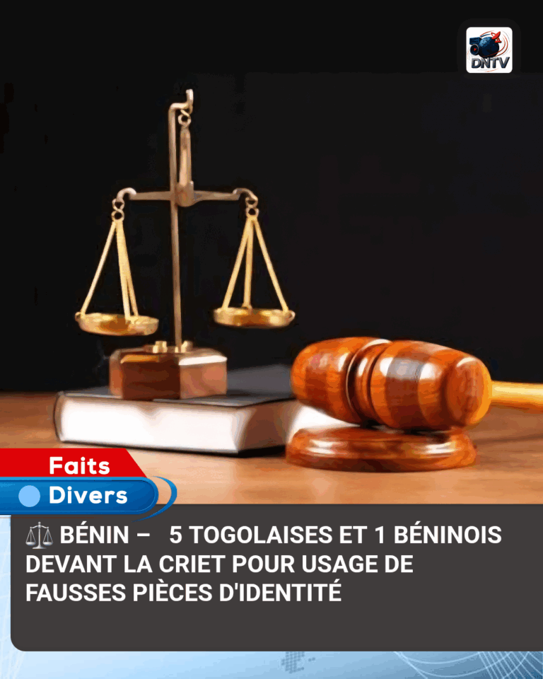 Bénin : Togolaises et 1 Béninois devant la CRIET pour usage de fausses pièces d'identité