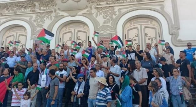 Tunisie : Des centaines de manifestants dénoncent la famine à Gaza et appellent à briser le blocus