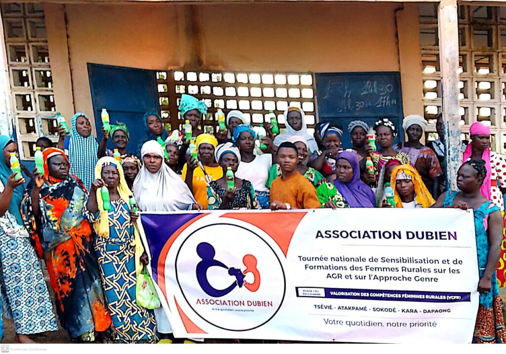 Tchaoudjo 3 : Le programme VCFR mobilise les femmes rurales pour leur autonomisation et leur engagement citoyen