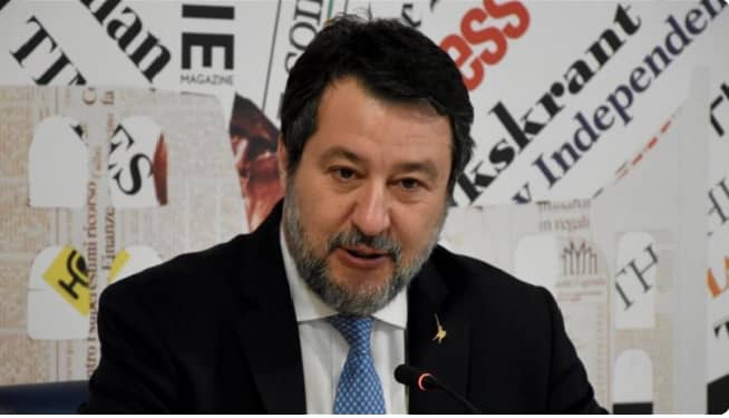 Italie : Tollé politique après la remise d’un prix pro-israélien à Matteo Salvini