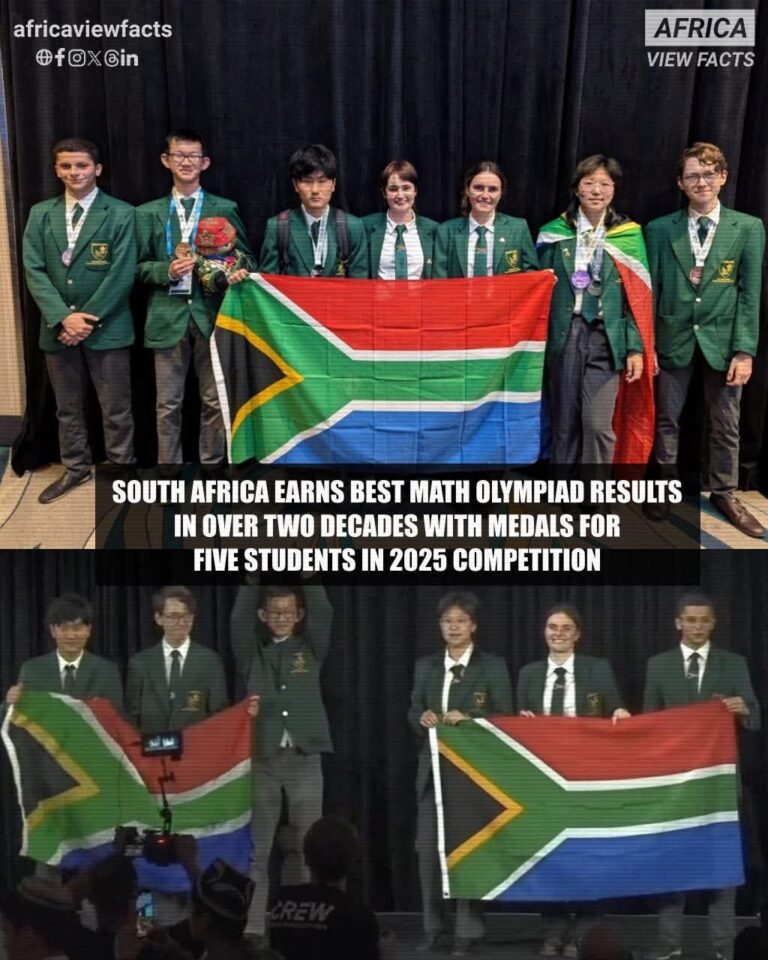 Afrique du Sud : une performance historique à l’Olympiade Internationale de Mathématiques 2025