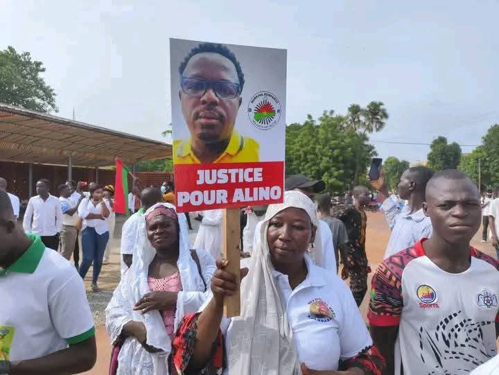 Burkina Faso – Mobilisation citoyenne à Ouagadougou : la CNAVC exige justice pour Alino Faso