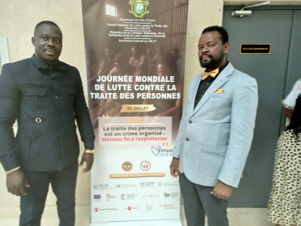 Journée mondiale de lutte contre la traite des personnes : Monsieur Camara Mohamed, invité à la cérémonie