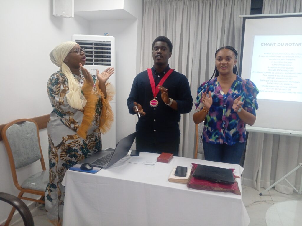 Rotaract Abidjan Golf : Une Réunion Statutaire placée sous le sceau du leadership‎‎