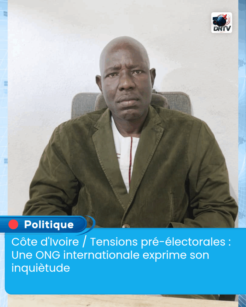 Tensions pré-électorales : Une ONG internationale exprime son inquiètude