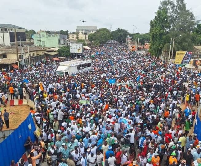 🇨🇮 Côte d’Ivoire : L’opposition mobilise massivement contre un 4ᵉ mandat de Ouattara