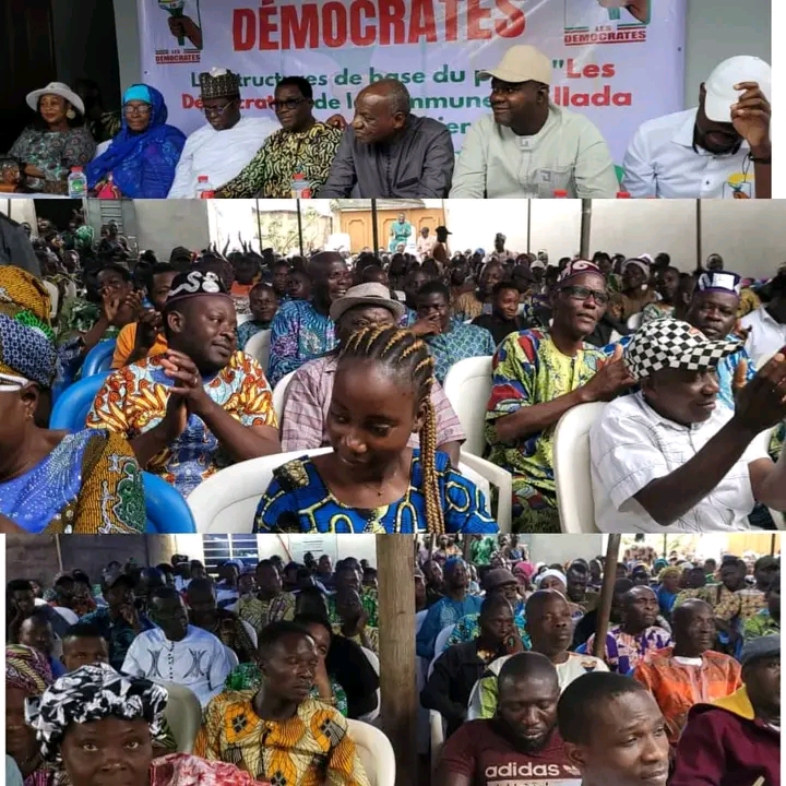 🇧🇯 Allada entre dans la danse: remobilisation politique au profit du Parti Les Démocrates