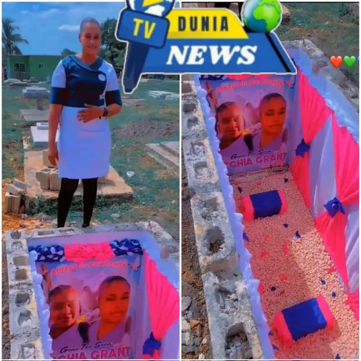 Nigéria: Atteinte d’un cancer, elle décore sa tombe à son goût avant que la maladie ne l’emporte