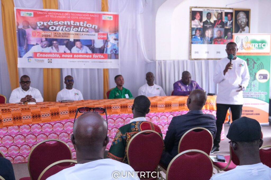 Media / Union Nationale des Techniciens Radio et Télévision de Côte d’Ivoire : lancement officiel de l'UNTRTCI