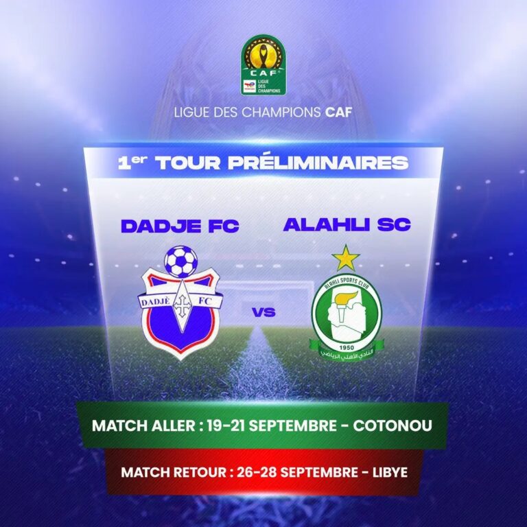 CAF – Interclubs 2025-2026 : Les clubs béninois fixés sur leurs adversaires