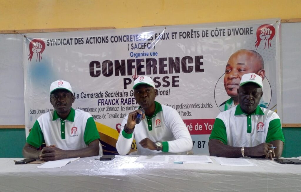 Côte d’Ivoire / SACEFCI : Le syndicat face à la Presse