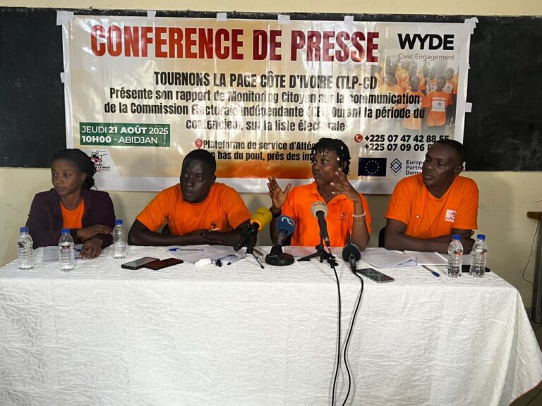 Côte d’Ivoire : TLP-CI présente son rapport de monitoring citoyen sur la CEI