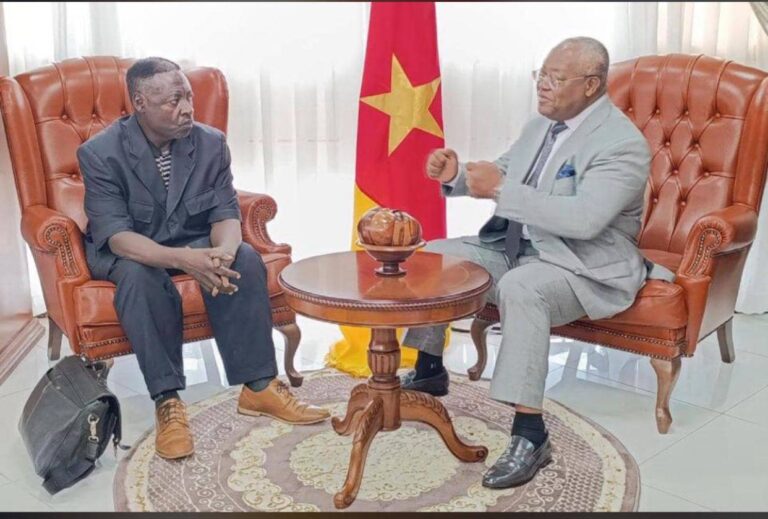 Cameroun / Léopold Bessiping reçu par le ministre Joseph Lé : la réparation d’une injustice longtemps ignoée