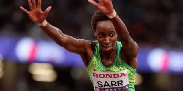 Mondiaux d’athlétisme 2025 : Saly Sarr hisse le Sénégal dans le Top 6 mondial du triple saut