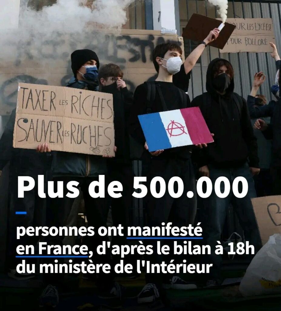 France / Mobilisation: 181 interpellations et 11 blessés civils lors des manifestations du 18 septembre