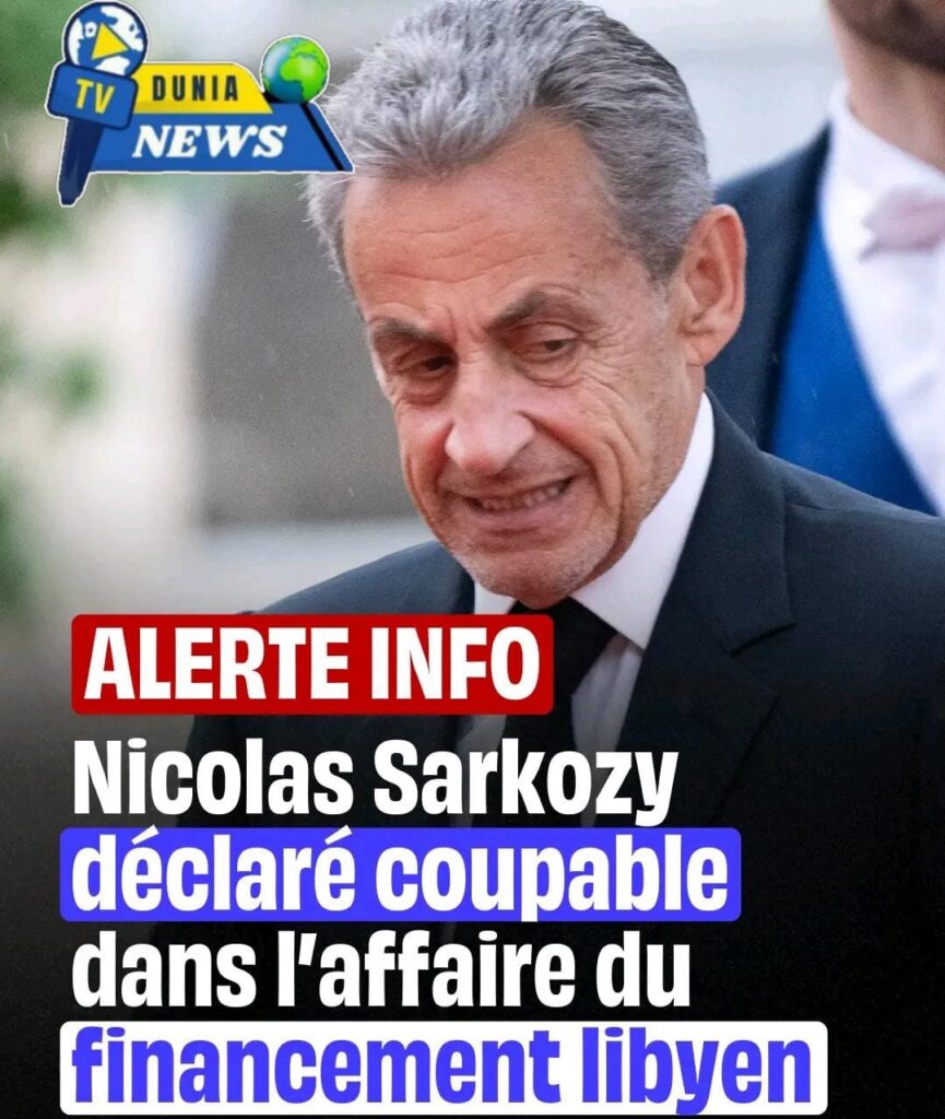 France / Justice: Nicolas Sarkozy reconnu coupable dans l’affaire du financement libyen