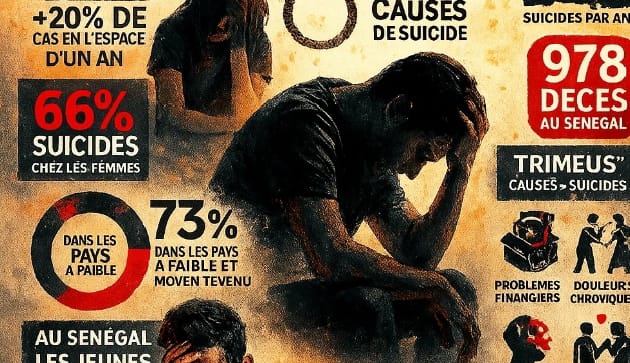 Santé mentale au Sénégal : Tambacounda et Dakar en alerte face à la montée du suicide